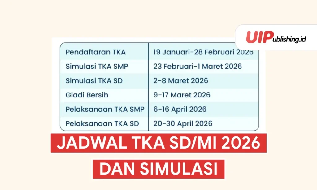 Urgensi Tinggi! Orangtua Wajib Bantu Anak Atur Ritme Belajar Usai Lebaran TKA SD SMP 2026