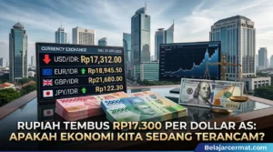 Rupiah Indonesia Tembus Rp17.300 per Dollar AS, Apakah Ekonomi Sedang Terancam?