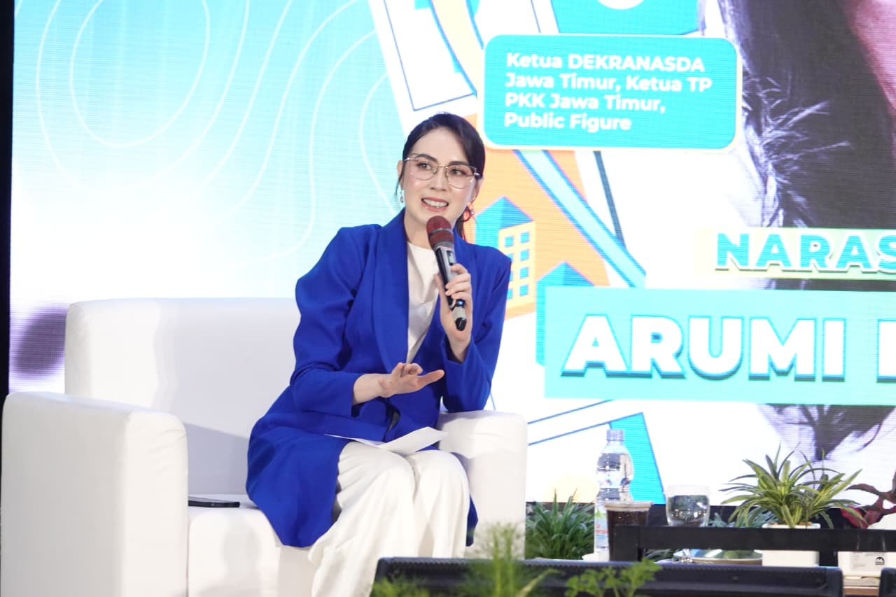 Tampil Inspiratif di Leader Summit 2026, Arumi Bachsin Bikin Pelajar Terpukau!